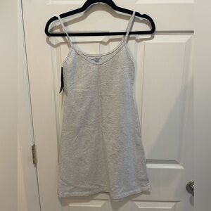 Brandy Melville, gray cotton T-shirt dress